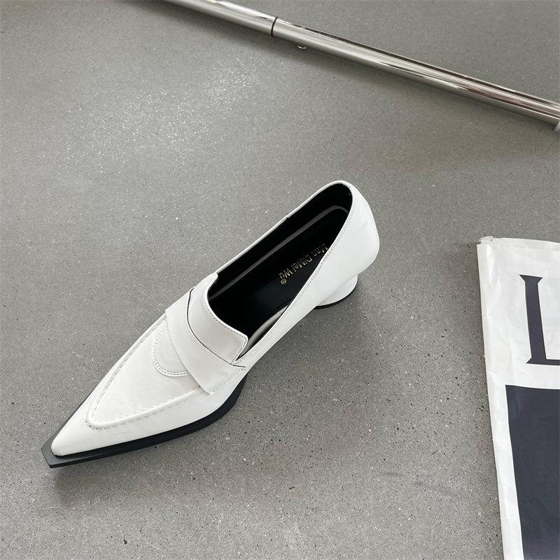 

Dress Shoes Casual Heels Lace-Up Sexy Crossdressers Sandals Ladies Basketball Platform Pointed Pumps 2021 Slip On Comfortable Gold 3cm