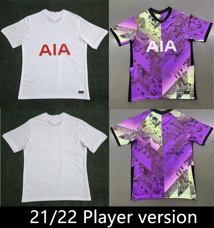 

Player version 21 22 DELE SON TOTTENHAM BALE KANE soccer jersey HOJBJERG BERGWIJN LO CELSO SPURS 2021 2022 LUCAS football shirts uniforms, Black;yellow