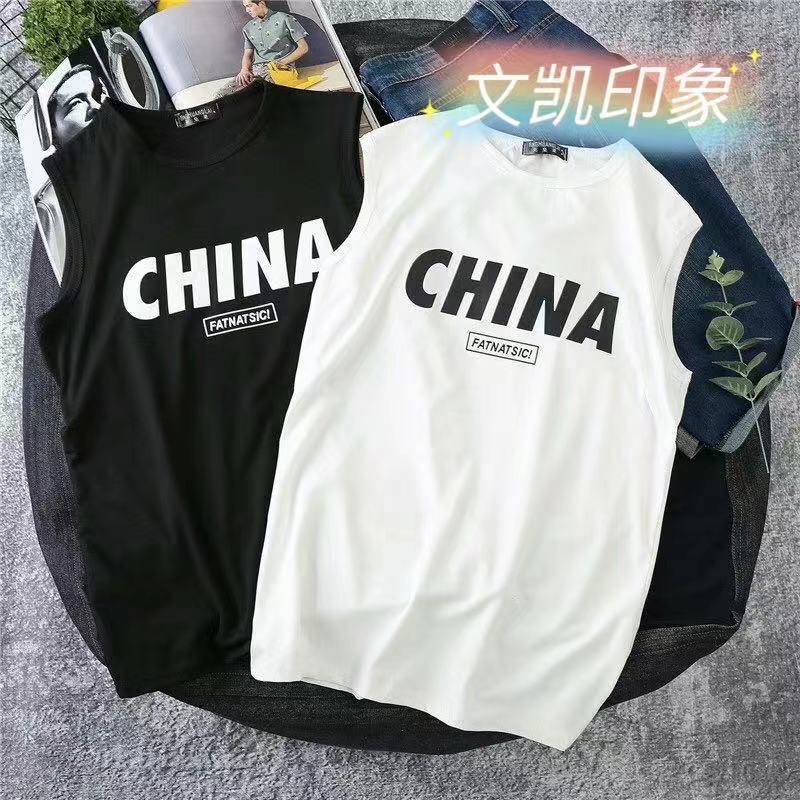 

summer fashion brand harajuku style loose svels t-shirt cantilevered sports vt men's couple hip hop trend t-shirt, Gray