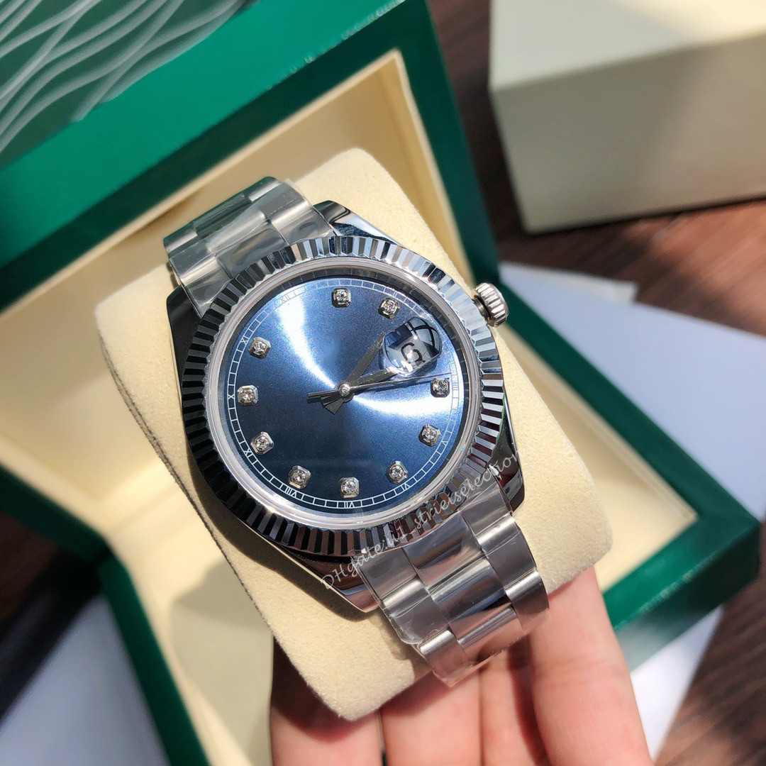 

U1 AAA+ watch Automatic Mechanical 41mm 36mm daydate Stainless Steel Sapphire Waterproof Big Magnifier Super Luminous Original Buckle Mens Watcha, As is show in