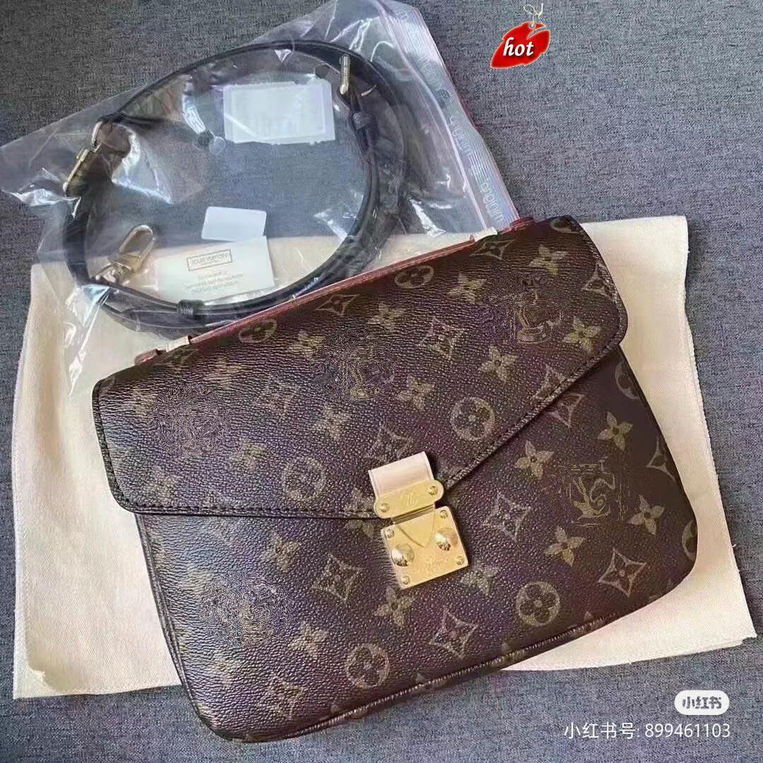 

Fashion Crossbody Shoulder HandBag Women Purse Messenger Bags Wallet Tote ClutchLOUISBAGVITTONYSL40607, Red;black