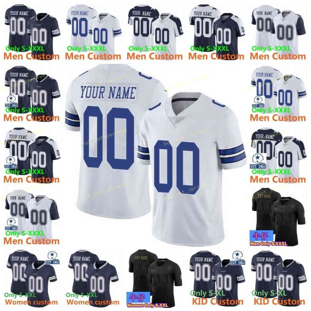

Custom Football Jerseys Amari Cooper Jaylon Smith Roger Staubach Troy Aikman Tony Dorsett DalIas Covvboys Men Women Kids, Black;red