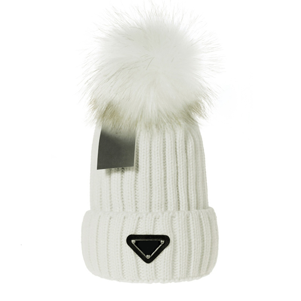 

Beanie Fashion Women Ladies Warm Large Faux Fur Pom Poms Bobble Knitted Ski Cap Black Blue White Pink