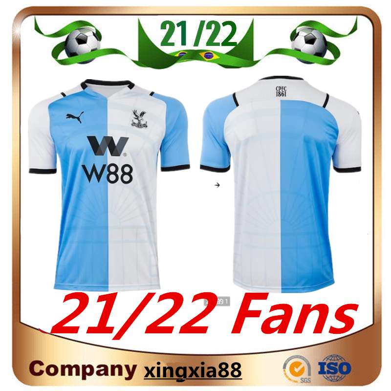 

21 22 AWAY CRYSTAL Soccer Jerseys ZAHA EZE PALACE 2021 2022 MILIVOJEVIC J.AYEW BENTEKE MATETA McARTHUR Football Shirt RIEDEWALD Mens Uniform Kids Kit, Black;yellow