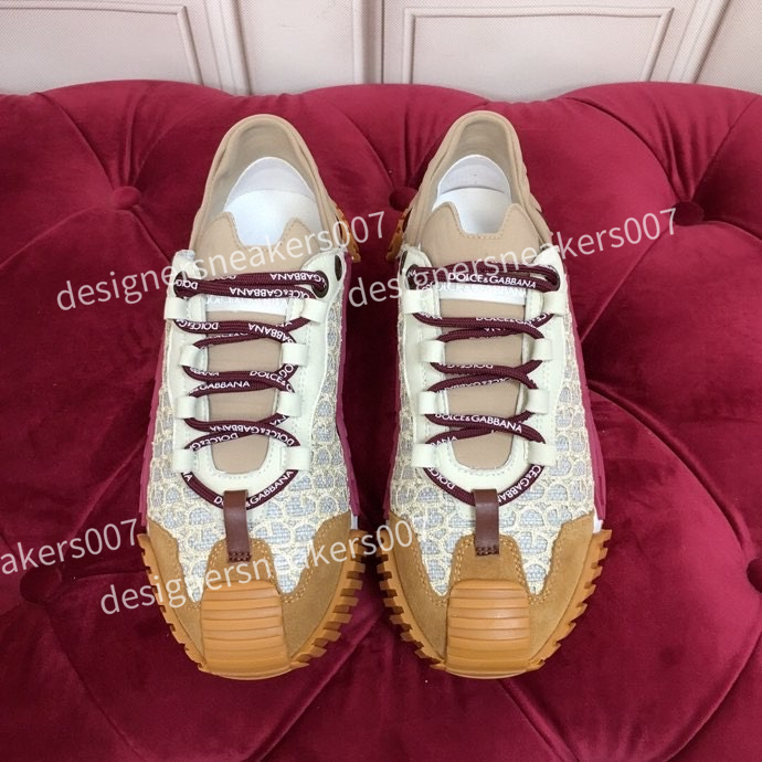 

2022 Wholesale boots top high-quality Rhyton heighten casual shoes heavy sports Milan runway fashion women shoe strawberry rat pattern mouth mesh dress 35-41, 11