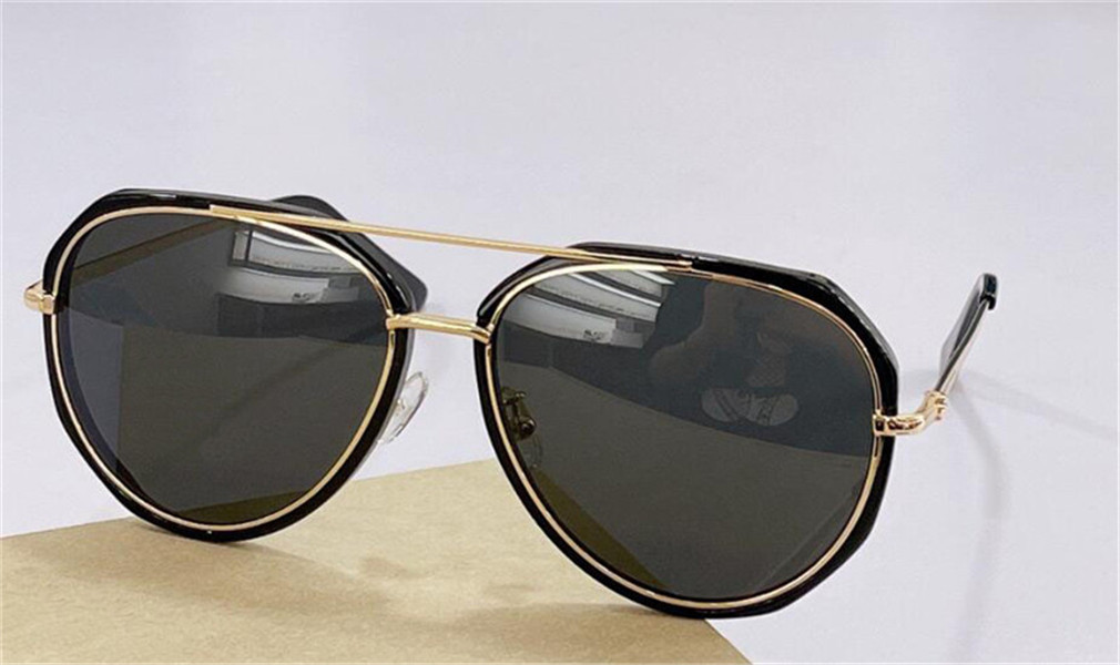 

New fashion design sunglasses 0749 pilot frame simple and versatile style top quality outdoor summer uv400 protective glasses