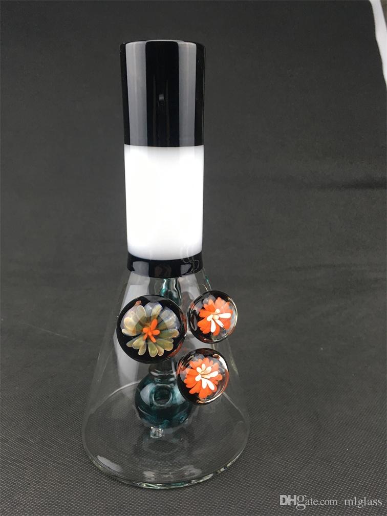

3D flower exclusive custom glass hookah recovery bubbler quartz bong