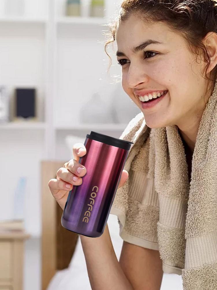 

Water Bottles Insulated Coffee Mug 400ML/550ML Cup Stainless Steel Bottle For And Cold