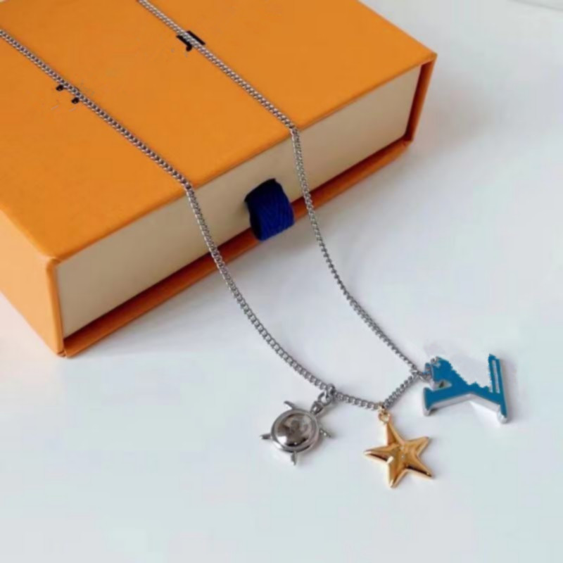 

Latest launch French Masters Designed Luxury Jewelry Men's and women's Ocean series Necklace Festival gift