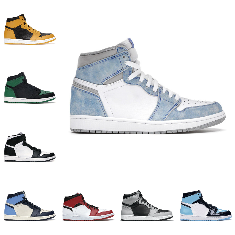 

Jumpman Basketball Shoes Mens Women 1 1s University Military Blue Pollen Pine Green Obsidian electro Orange Mocha Hyper Royal UNC Smoke Grey Chicago Bred Sneakers, Please contact us