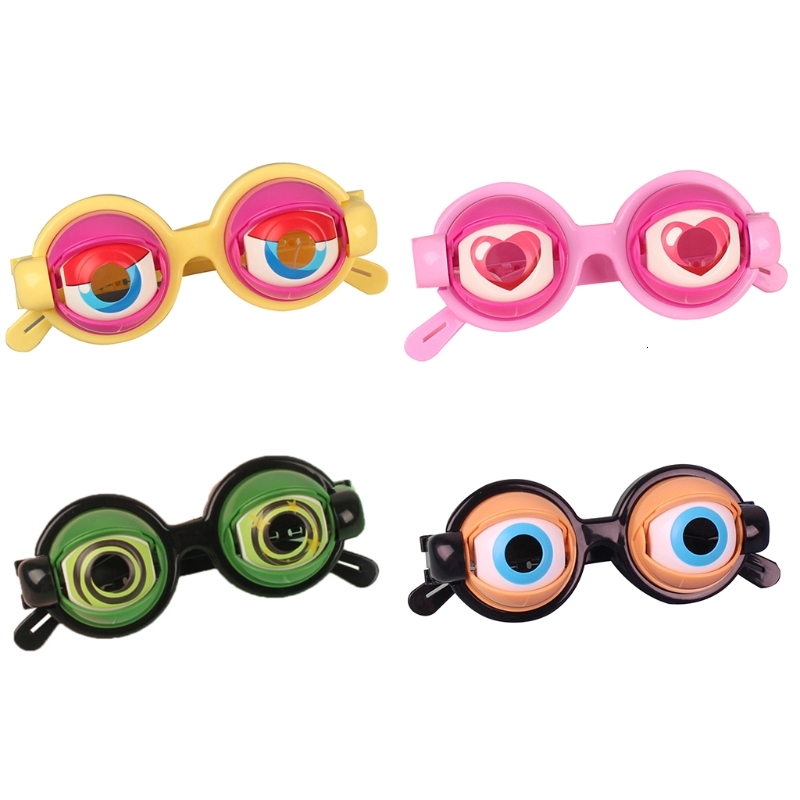 

Decompression Toy Funny Prank Glasses s Horror Eyeball Dropping Crazy Eyes Supplies Kids Party for Halloween Chrismas Gift Gxmb