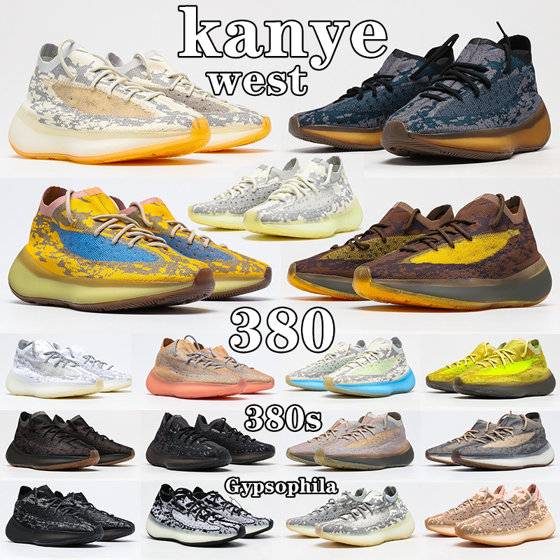 

kanye west Blue Alien 380 sneakers Stone Salt Covellite mens shoe fashion Yecoraite RF Glow pepper Oat Lmnte Mist yeezys 380s men women trainers Casual shoes, I need look other product