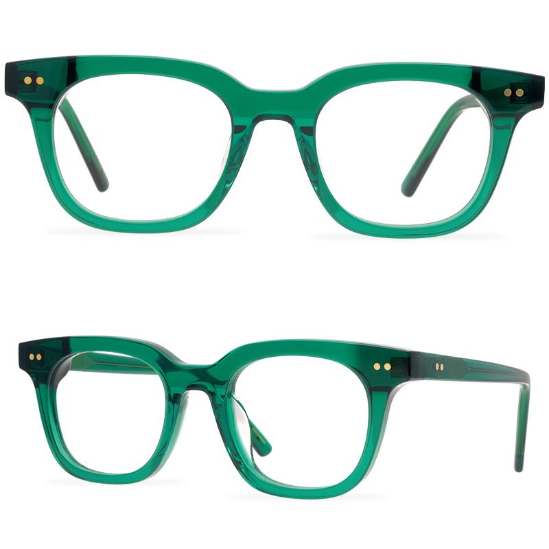 

Fashion Sunglasses Frames Retro Big Frame Acetate Glasses Square Full