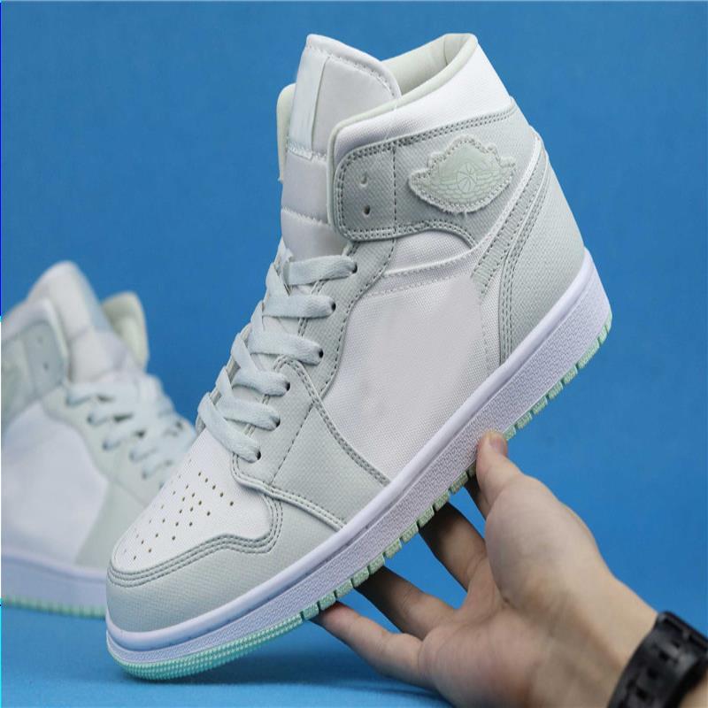 

sneakers Jumpman Mid Spruce 1 SPRUCE Basketball sneakers CV5280-103 mens Shoes AURA SPRUCE Aura WHITE AURA womens trainers hightop Top Dbqr, Black