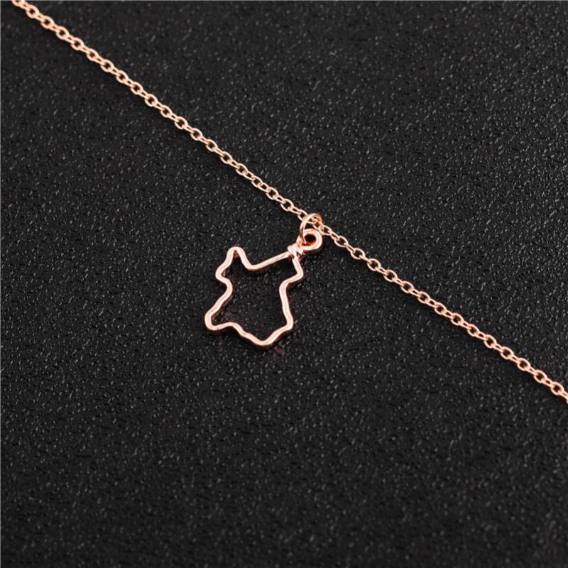 

Pendant Necklaces 10 Hollow Outline Texas State Map Necklace Patriotic Country City USA American TX Status For Hometown Souvenir Jewelry