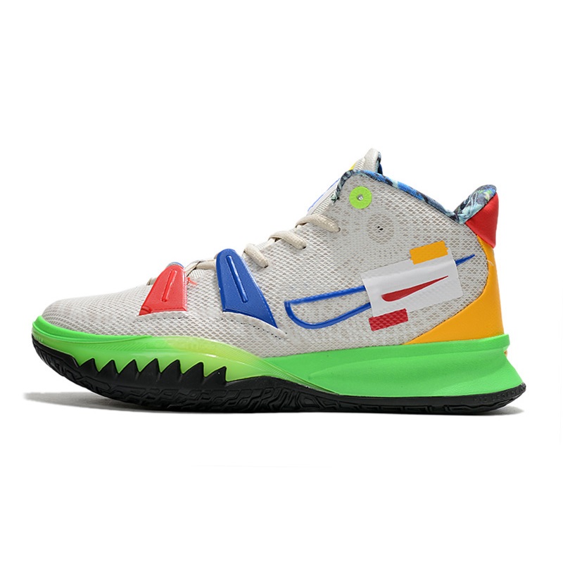 

Mens Irving Kyrie 7 basketball shoes Womens Kyries 7s VII sneakers Visions Sport ART Film Music Multi color Halloween CNY tennis with box, 20