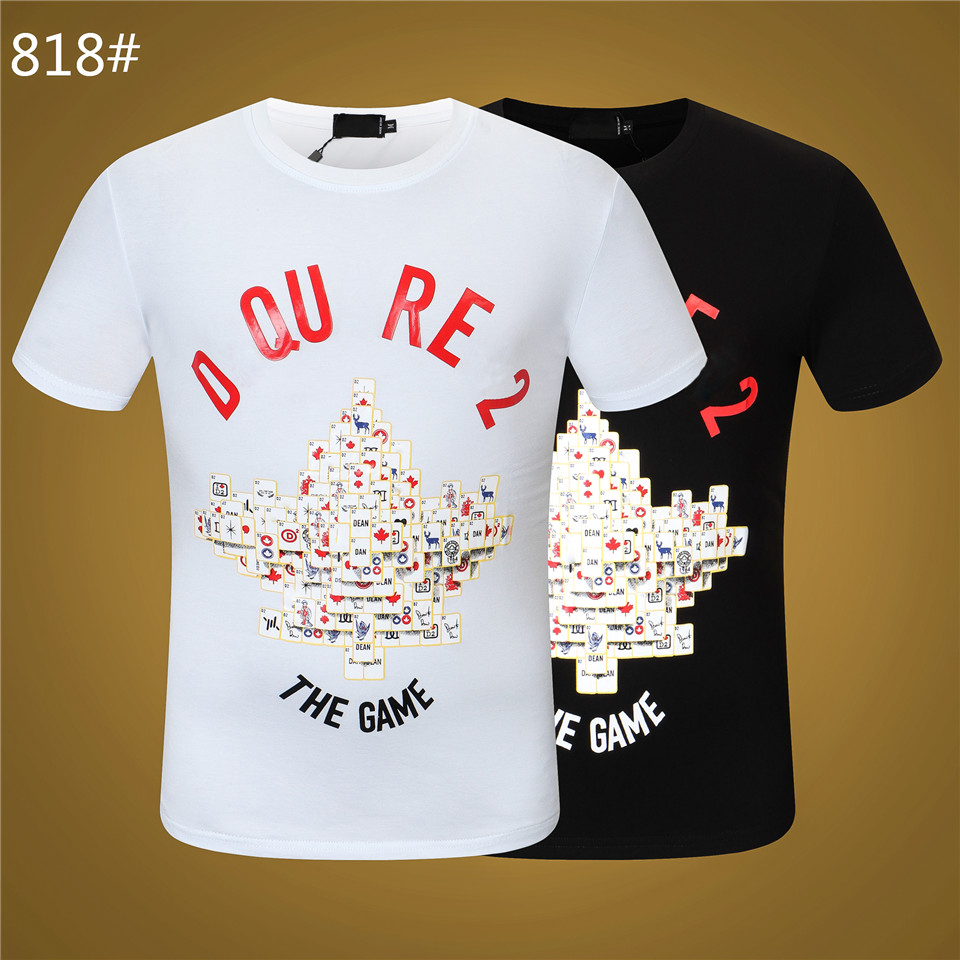 

MEN casual Mens Designer hip-hop Polo shirt T shirts Letter Print short sleeve white collar summer Polos Tops Tee M-xxxl black 18, White;black