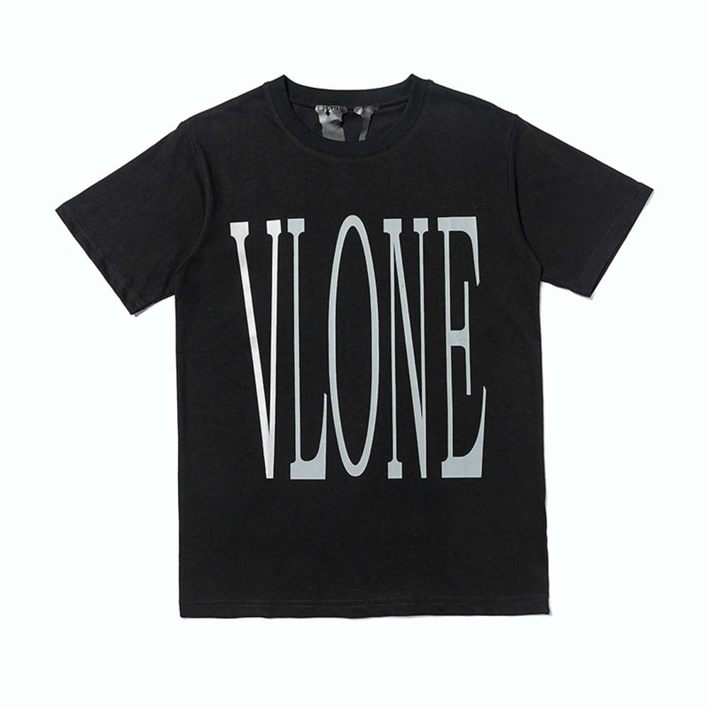 

chao brand vlones reflective short sleeve t-shirt loose men's and women's half summer, White