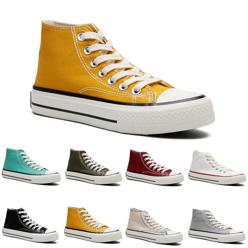 

Newest Casuasl canvas shoes men women platforms casual trainer outdoor mens womens fashion run sport sneaker item 36-44, #1