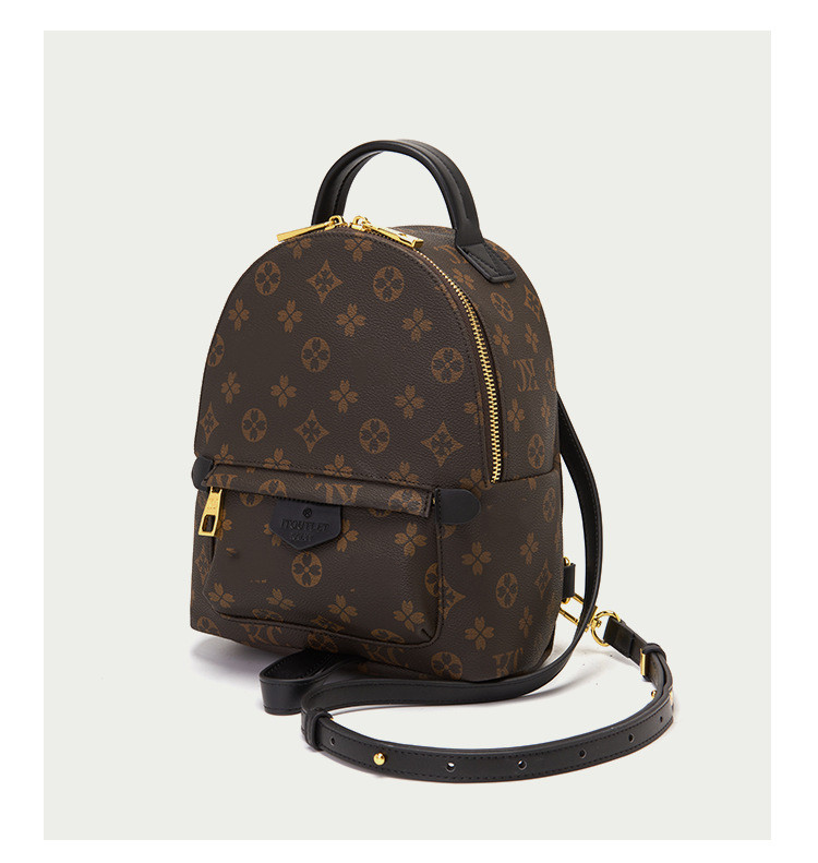 

High Quality Fashion Pu Leather PALMs SPRINGS Mini Size Women Bag Children School Bags Backpacks Style Spring Lady backpack Travel HandBag 5