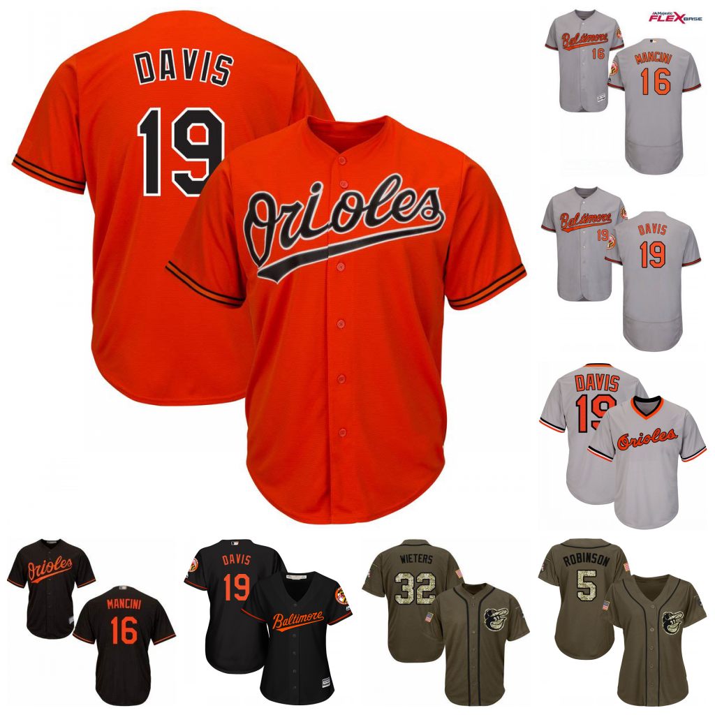 

47 John Means Jersey Chris Davis Cedric Mullins Trey Mancini Cal Ripken Jr. Jonathan Villar Hanser Alberto Jose Iglesias Jerseys, White cool base womens s-3xl