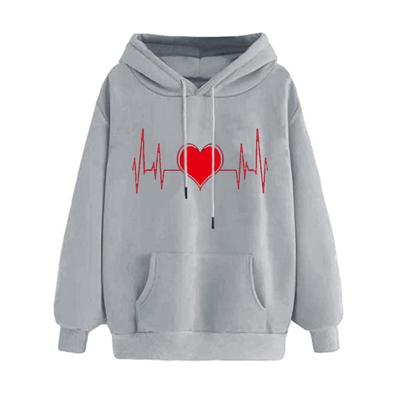 

Women loose and simple sweater spring 2021, Wave heartbeat