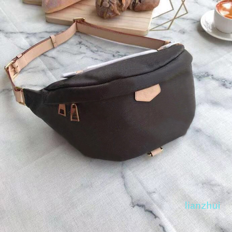 

2019 Newest Stlye Bumbag Cross Body Shoulder Bag Waist Bags Temperament Bumbag Cross Fanny Pack Bum Waist Bags 43644, Brown