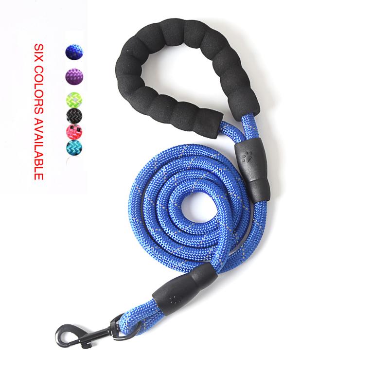 

Lightweight Small And Medium-sized Dog Leash EVA Pet Blue Collars & Leashes