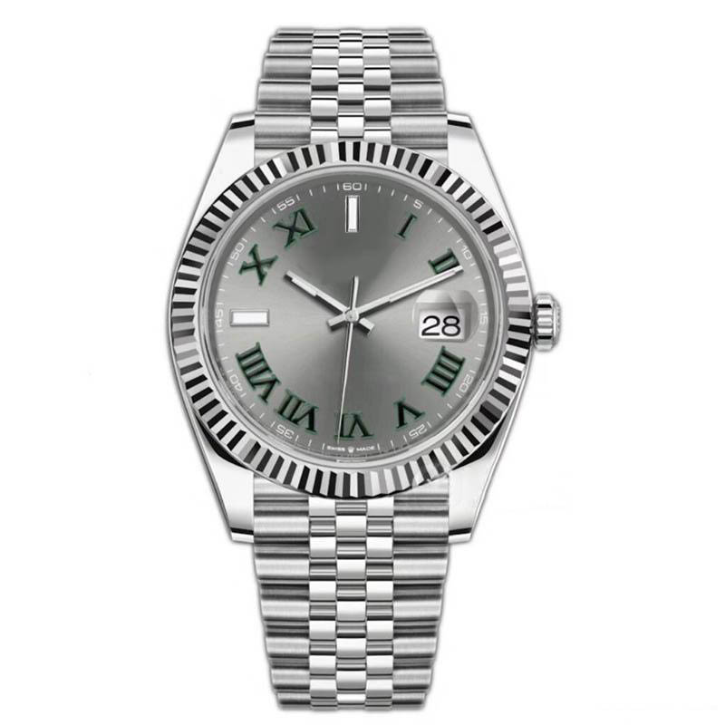 

U1 Factory 126334 Luxury watch 41mm Datejust Man mechanical automatic Designer Watches Stainless Steel Business Fashion Master President Men, Slivery;brown