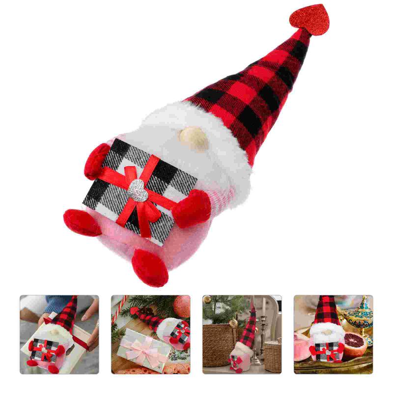 

Christmas Decorations 1Pc Creative Dwarf Doll Ornament Lovely Gnome Home Decor