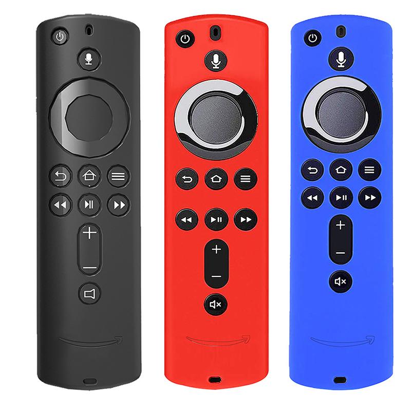 

1pc Remote Controller Humanized Texture Case Silicone Protective Cover Skin For Fire TV Stick Controlers