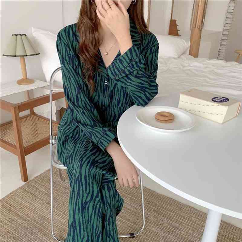 

qweek zebra pajamas vintage womens sleepwears green autumn y2k pijama set woman 2 pieces long sleeve christmas pyjama pjs, Black;red