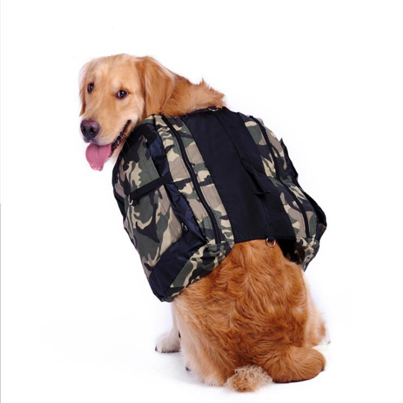 

Pet Bag Portabe Outdoor Trave Camoufage Bag Four Seasons Avaiabe ightweight Backpack for Medium and arge Dogs PB819