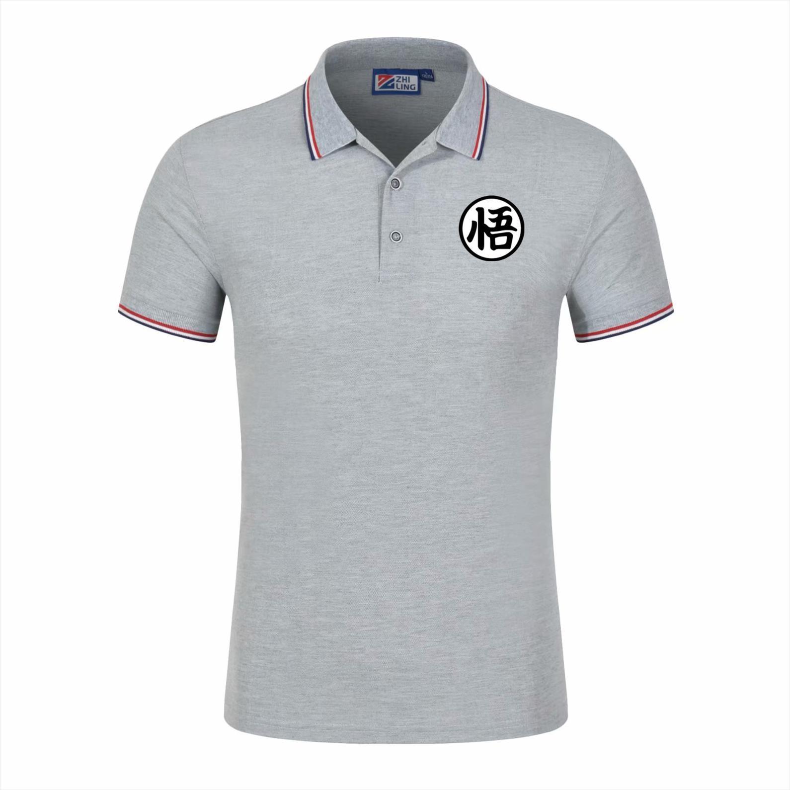 

summer short sleeved shirt men polo business lapel fashion casual self cultivation breathable letters british couple, White;black