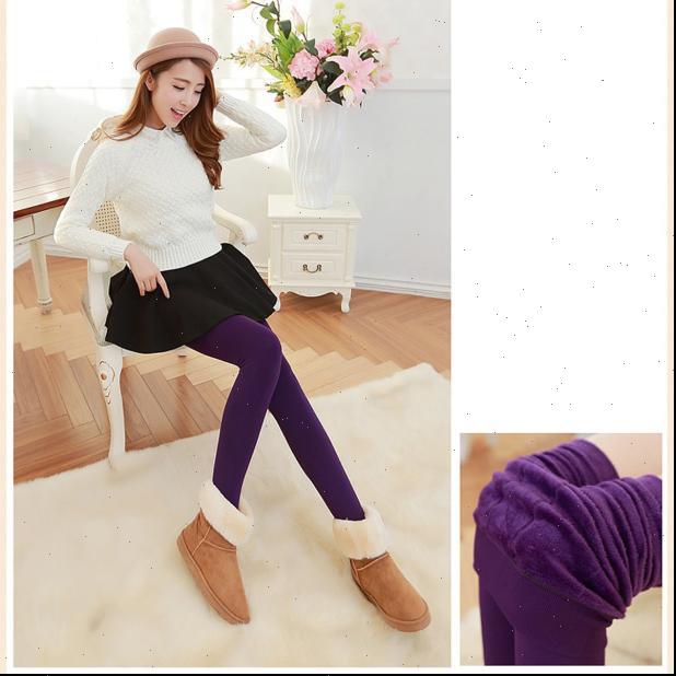 

women leggings winter thick warm fleece lined thermal stretchy pants lady casual elasticity skinny tretchy, Black