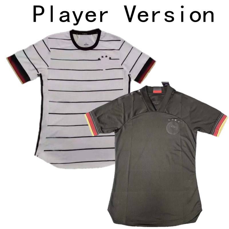 

2021 REUS Player Version Soccer Jersey #10 BRANDT HAVERTZ KROOS Uniform Mens WERNER SÃLE Football Shirt, Black;yellow