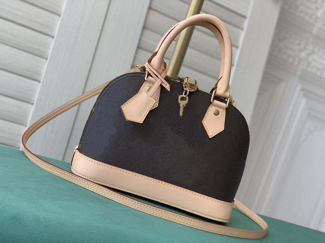 

Top Quality Alma Bb Fashion Women Shoulder Bags Chain Messenger Bag Leather Handbags Shell Wallet Purse Ladies Cosmetic Crossbody Tote