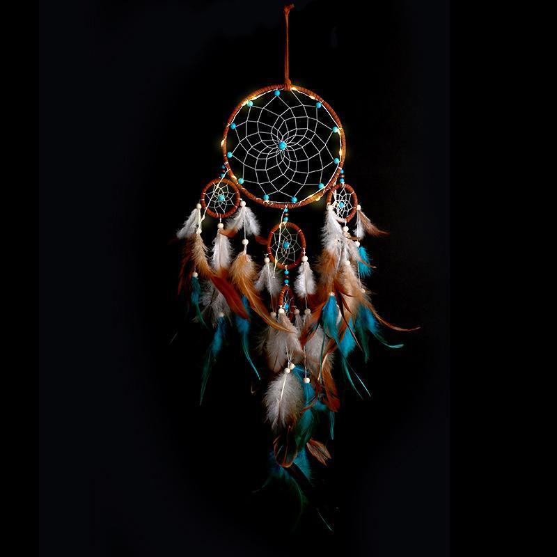 

Chimes Home Hanging Craft Gift Dreamcatcher Ornament Car Hanging Bedroom Decoration Handmade Dream Catcher Wind