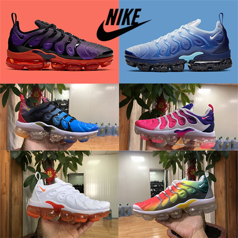 

Nike Tn Plus VaporMax Mens Running Shoes Big Size us 13 Men Sports Sneakers Worldwide Triple Black Gym Red Game Royal Women Trainers 36-47, 24