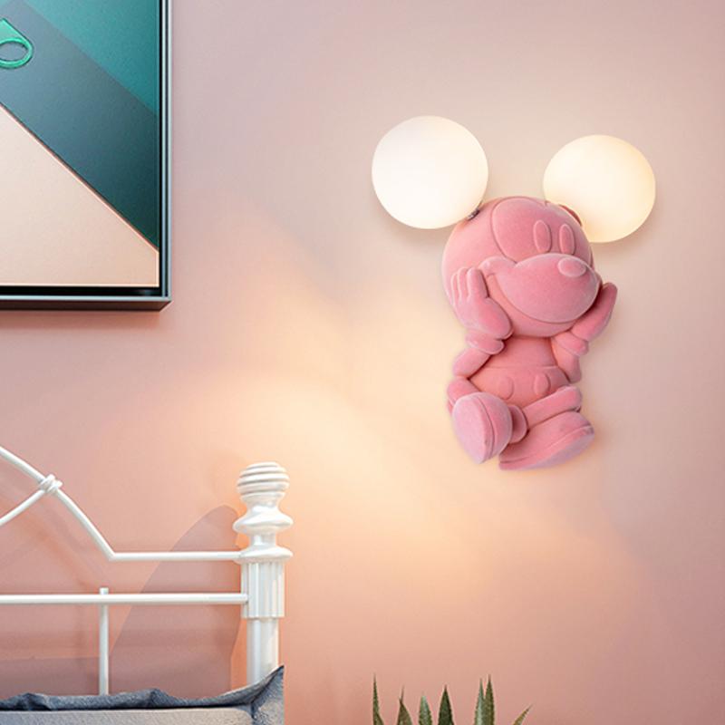 

Post-modern Kids Wall Light Nordic Bedroom Bedside Led Lamp Hallway Art Decor For Boy Girl Room