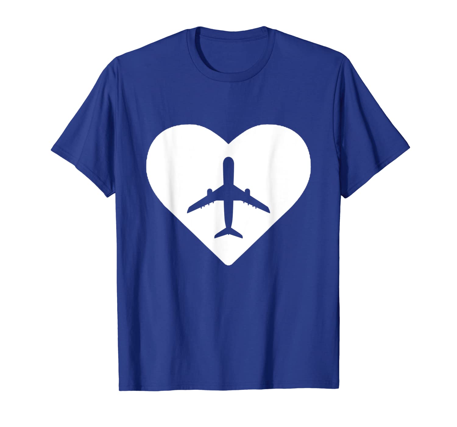 

airplane pilot aviation flight attendance heart silhouette t-shirt, White;black