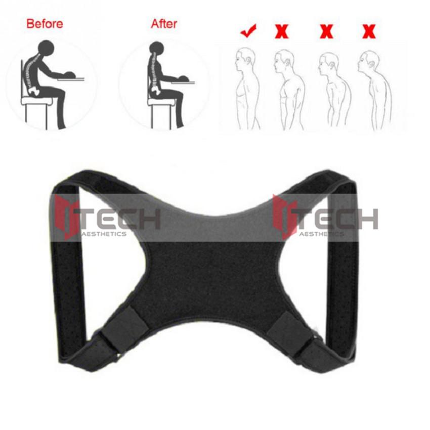 

in stock posture corrector back support brace back support posture corrector posture corrector shoulders for adult, Gray