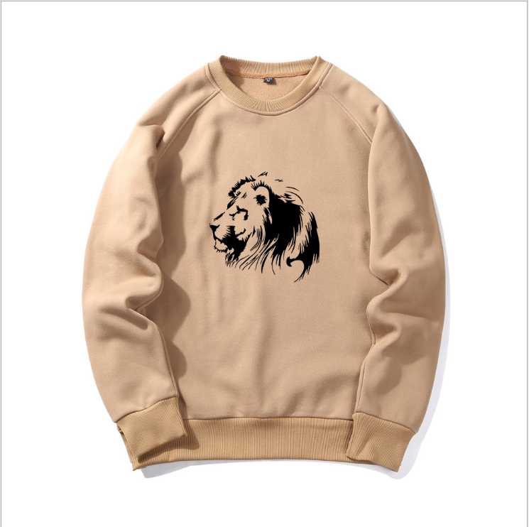 

Men' Hoodies & Sweatshirts Fall/winter Style Plus Size Round Neck Casual Camouflage Fleece Pullover 11, Army green