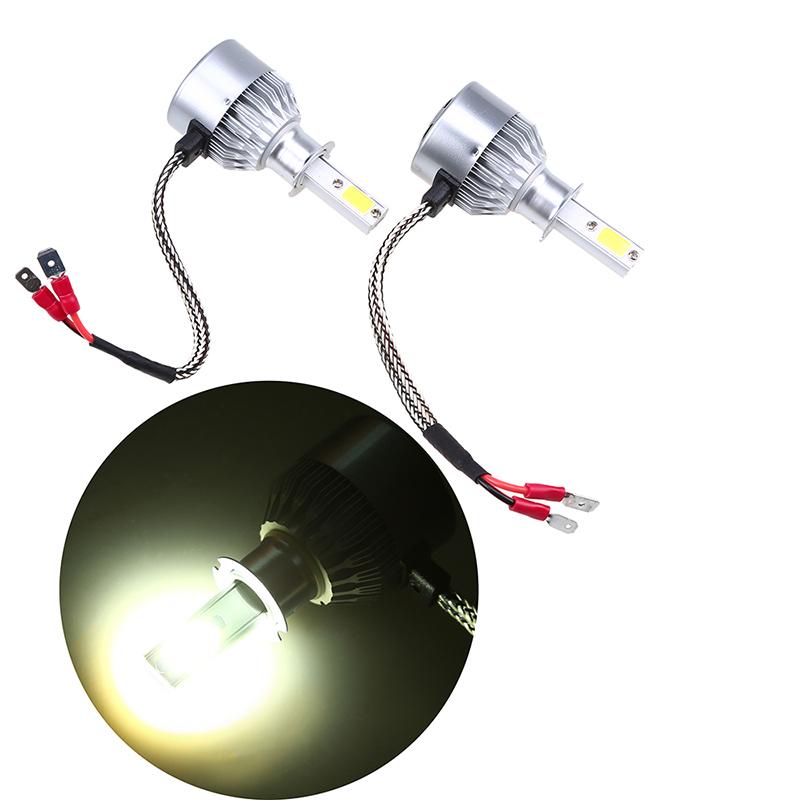 

Car Headlights POSSBAY 1 Pair LED C6 H4/9006/H1/H3/9005/H7/H11 Auto Front Bulb 72W/Set Automobiles Headlamp Fog Lights