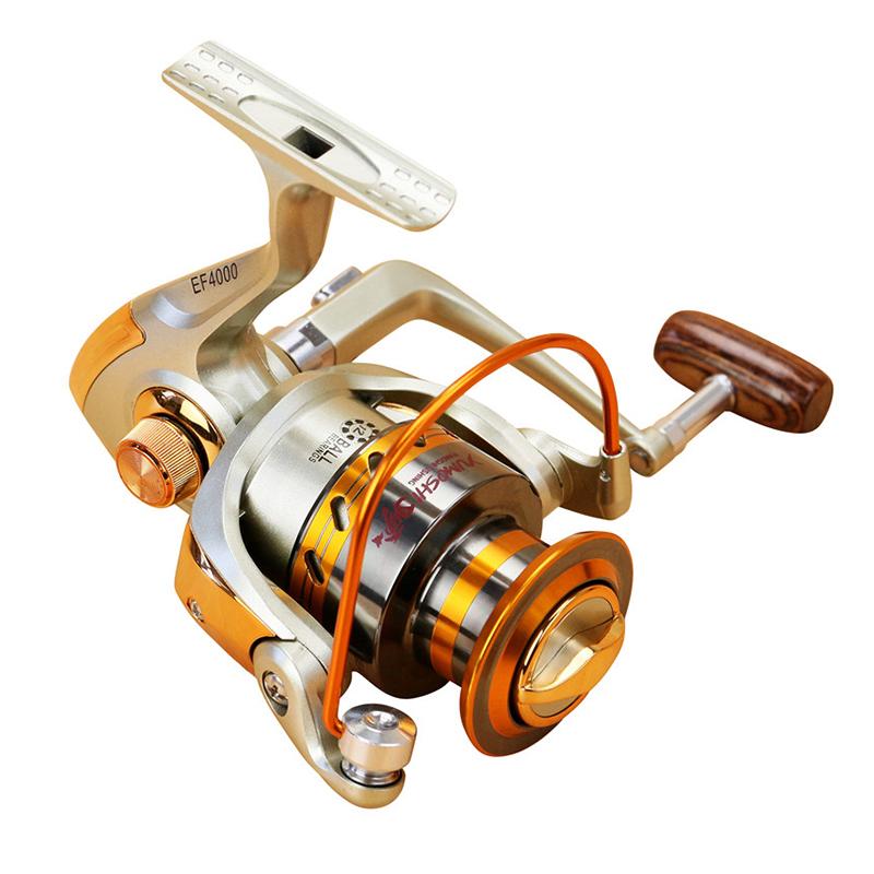 

Distant Wheel Metal Spinning Fishing Reel 5.5:1 12 Bearing Balls Rotate The Spool Coil Baitcasting Reels
