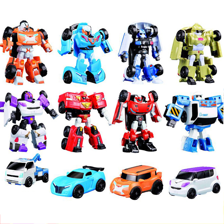 

8 Styles Young Toys Transformer Tobot Robot Toys Z Korea Cartoon Deformation Brothers Anime Tobot Deformation Car Toys for Kids