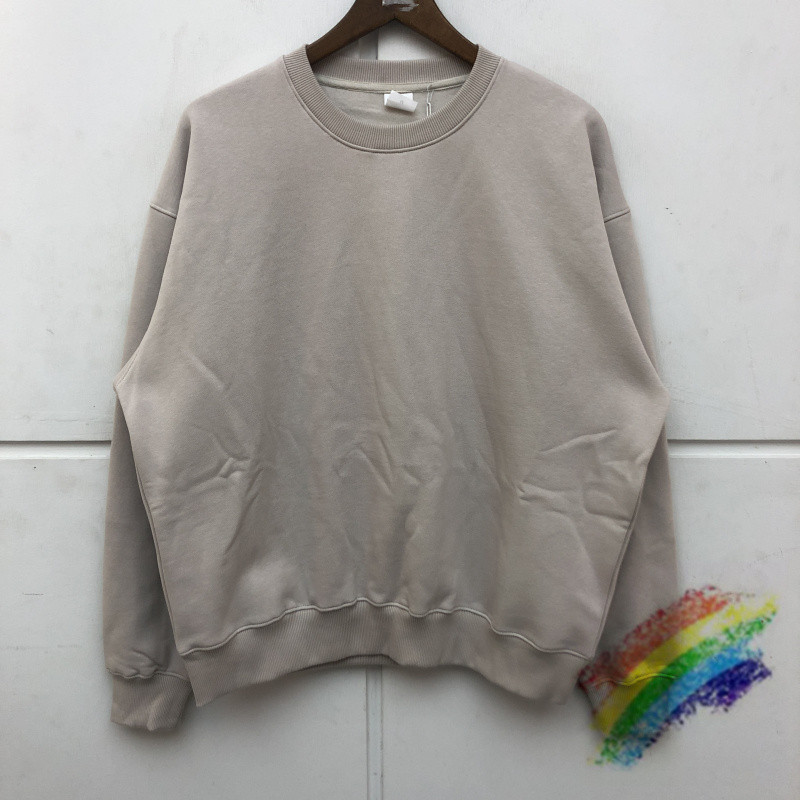 

18Colors Heavy Fabric Sweatshirts Men Women Quality Blank Solid Color Crewneck Oversize Tops Hoodie, 12