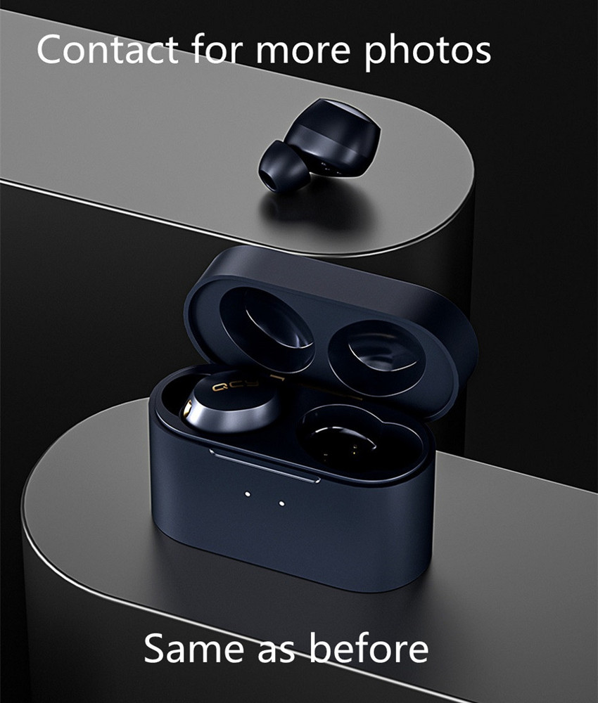 

Wireless Earphone earphones Chip Transparency Metal Rename GPS Wirless Charging Bluetooth Headphones In-Ear Dropship, White