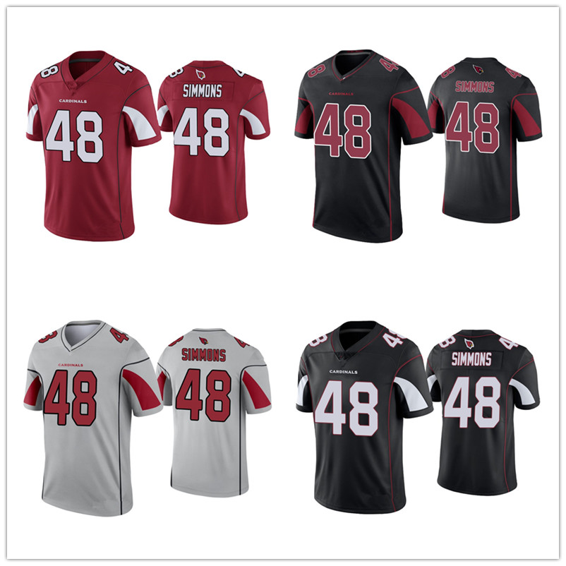 

HOT ArizonaCardinalsMEN Isaiah Simmons Black 2020 Draft Vapor Jersey