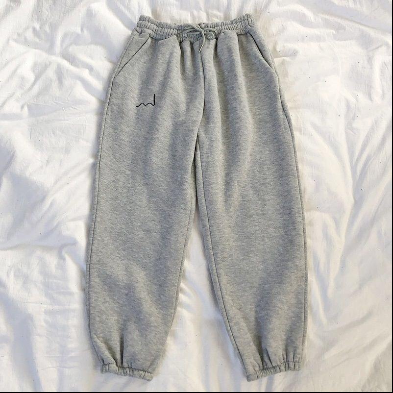 

vintage womens pant pants women loose lace up elastic waist straight ladies trousers casual wide leg ankle lenght, Black;white